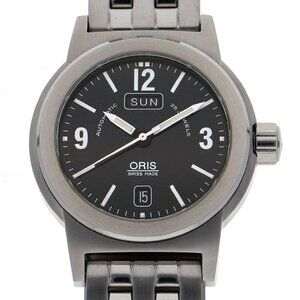 WATCH ORIS Big crown black SS AT